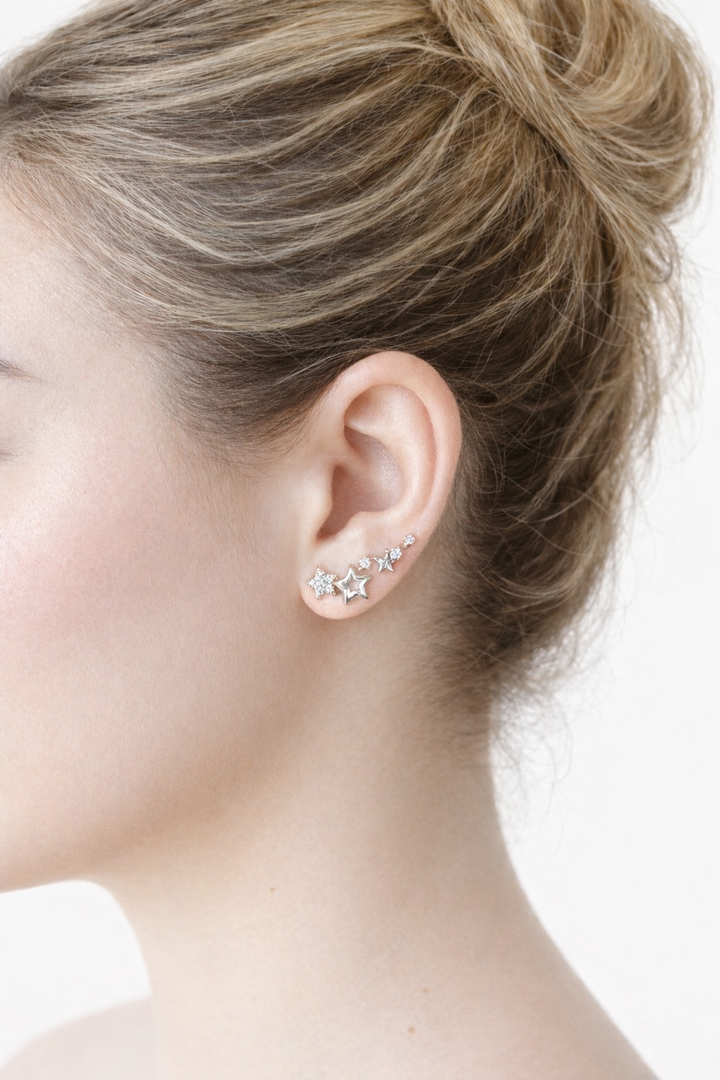 Nova Drop Earrings- Silver
