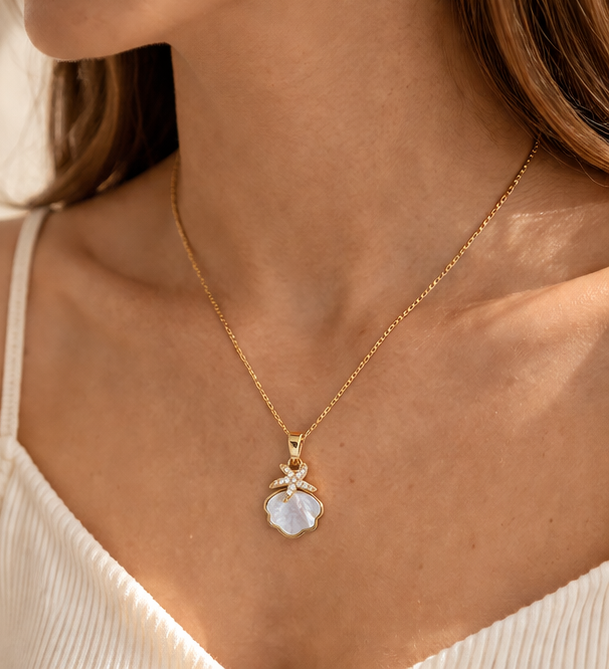 Starfall Shell Necklace