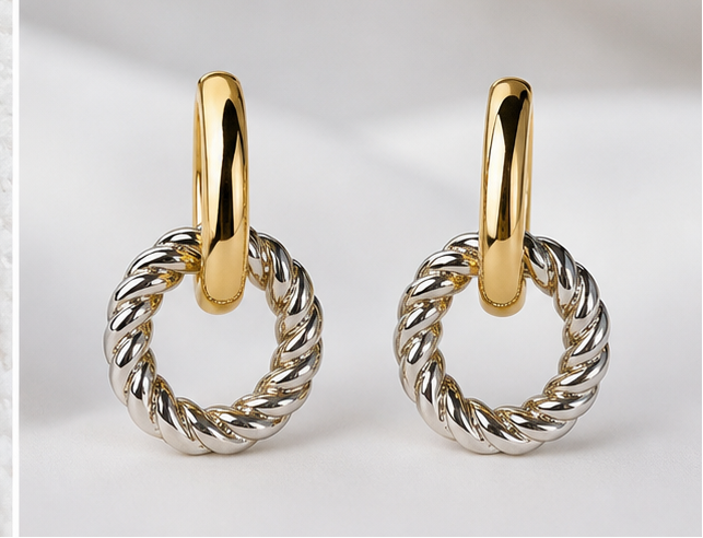 Ocean Halo Earrings