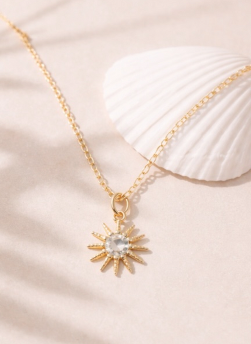 Sol Charm Necklace